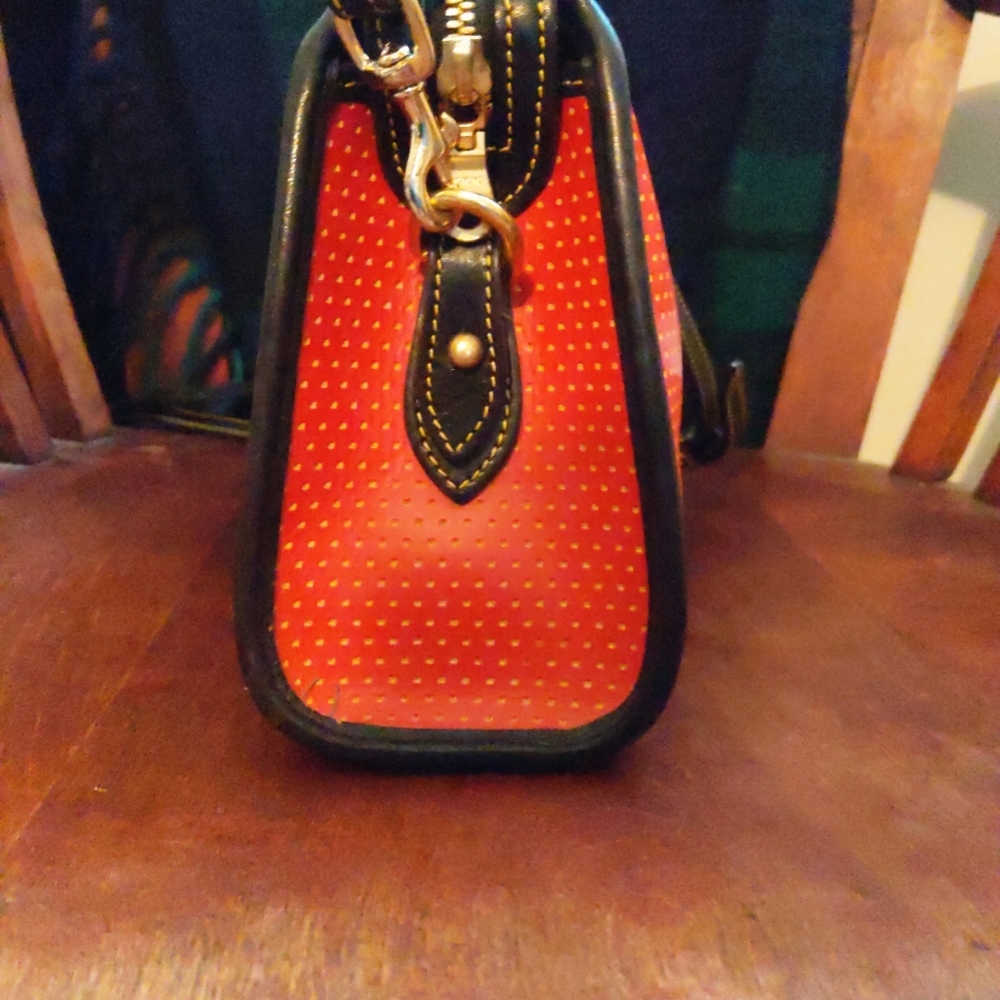 Rare Cabriolet perforated vintage Dooney & Bourke - Picture 6 of 14